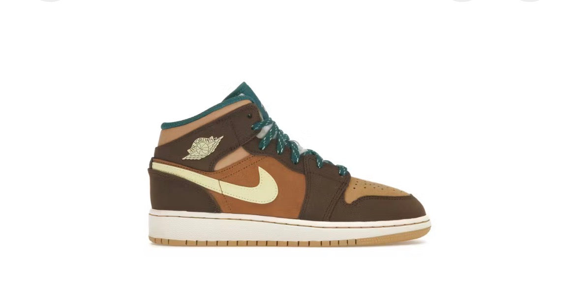 Jordan 1 Mid Cacao Wow (GS)