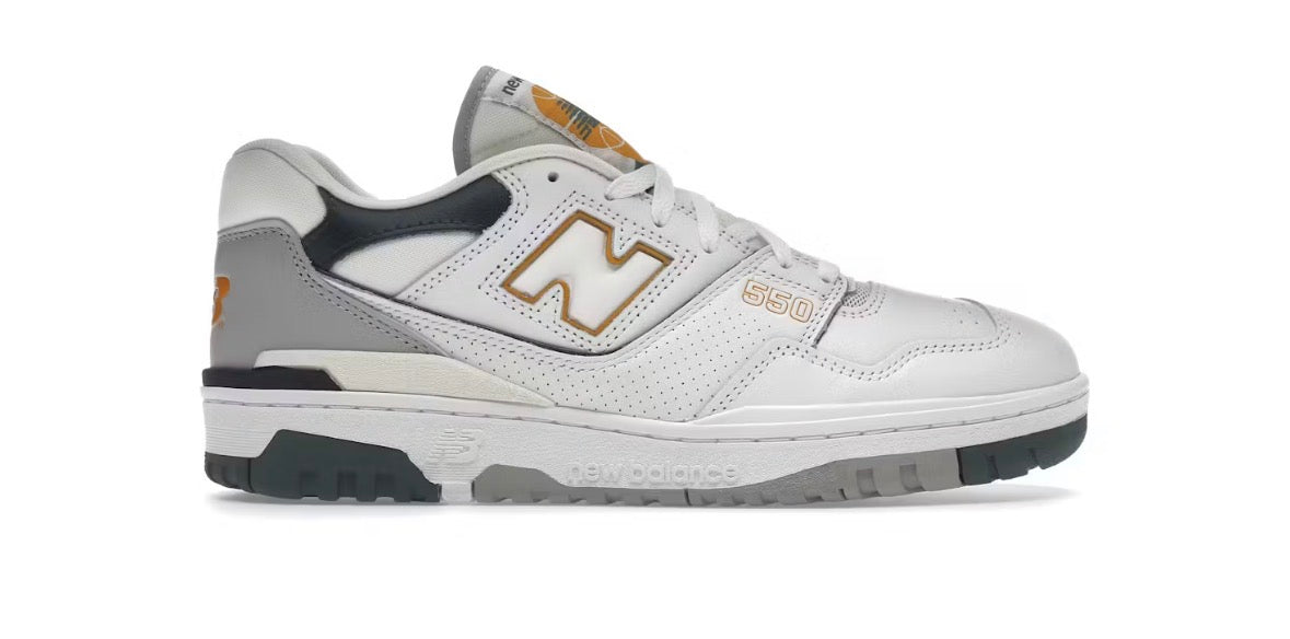 New Balance 550 White Nightwatch Green